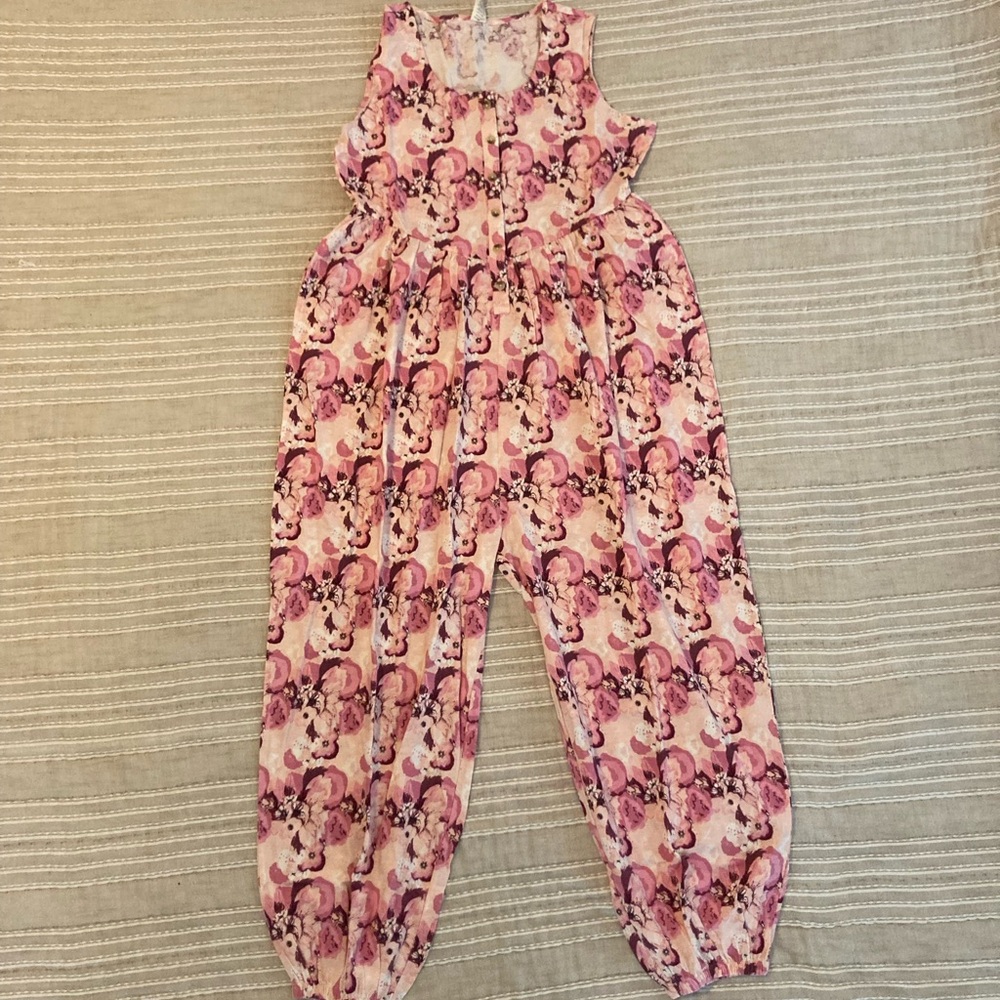 Kate Quinn floral romper